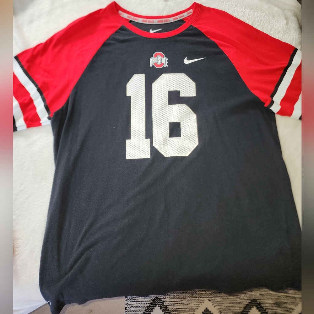 Mens Nike Ohio State Jersey Tshirt - (XL)